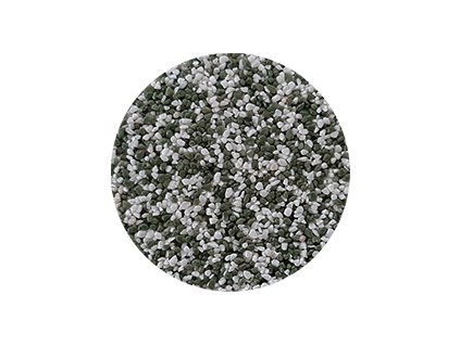 tekuta podlaha kamenivo bila zelena