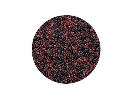 tekuta podlaha kamenivo cervenohneda cerna