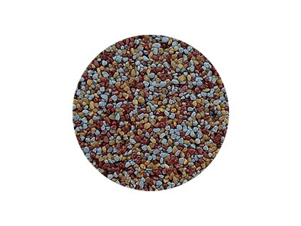 tekuta podlaha kamenivo cervenohneda okrova seda