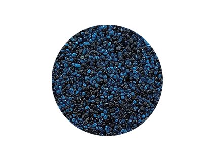 tekuta podlaha kamenivo cerna modra