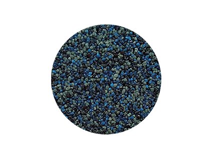 tekuta podlaha kamenivo cerna modra zelena