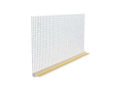 Okenní profily pro zateplovací systémy s tkaninou 6 x 100 mm, délka 1,6 m 1,6 m 2 m 2,4 m 2,5 m