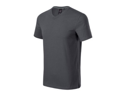 Action V-neck tričko pánské (Velikost S, Barva bílá)