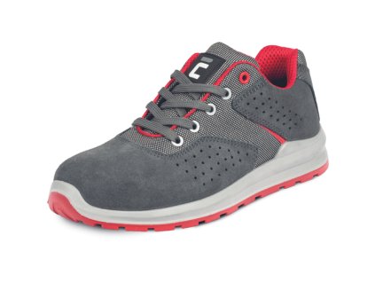 GRIMMA S1 SR polobotka (Velikost 35, Barva šedá/červená)