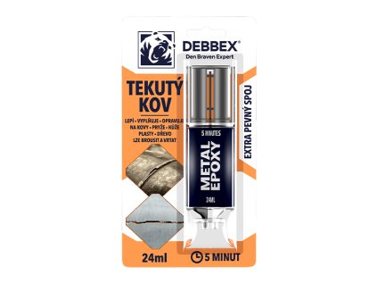 Tekutý kov 24 ml blistr světle černá