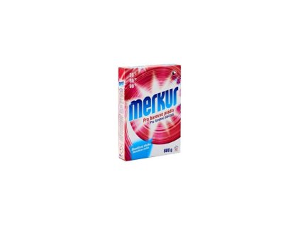 Prací prášek MERKUR 600g, 12 praní (Velikost UNI)
