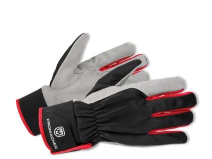 CARPOS VELCRO Gloves grey/red (Velikost 2XL 11)