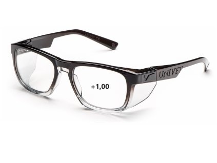Přednastavené dioptrické brýle UNIVET 571 čiré UV400 monofokální +1.00 AS (Velikost UNI)
