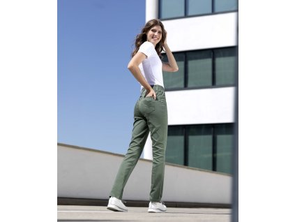 Dámské kalhoty ARDON®JASVENA khaki (Velikost 34)