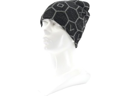 VOXX Čepice pánské pletená MIGNON černá melé (Velikost uni, Barva černá melé)