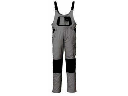 STRETCH pracovní laclové kalhoty montérkové šedé (Velikost/varianta 3XL)