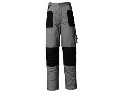 STRETCH pracovní kalhoty montérkové do pasu šedo-černé (Velikost/varianta 3XL)