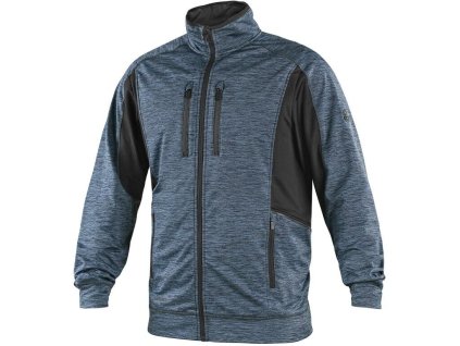 Mikina CXS LEONIS, pánská, modro - černá (Velikost S)