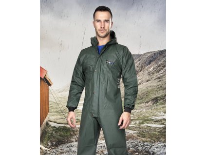 Voděodolný overal ARDON®AQUA 104 zelená (Velikost M)