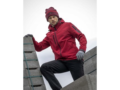 Zimní softshellová bunda ARDON®SPIRIT červená (Velikost S)