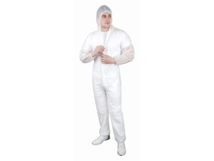 Jednorázový PP overal ARDON®ANDREW bílý