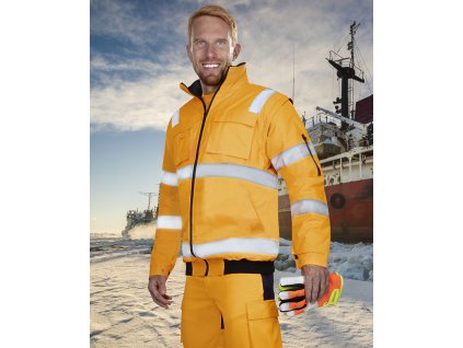 Reflexní bunda ARDON®HOWARD oranžová (Velikost S)