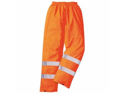 RT51 reflexní kalhoty v pase do gumy oranžové (Velikost/varianta 3XL)