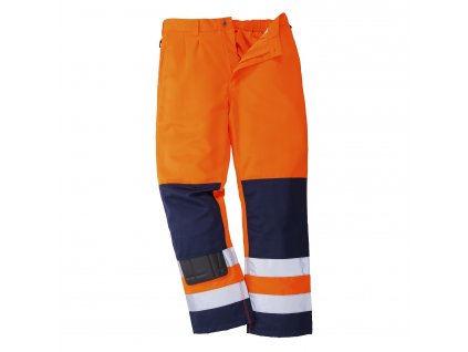 SEVILLE TX71 reflexní kalhoty oranžové (Velikost/varianta 3XL)