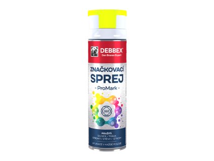 Značkovací sprej PROMARK 500 ml dóza žlutá