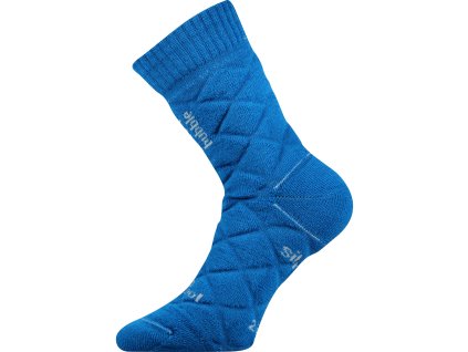 VOXX Ponožky silné dvouvrstvé z merino FORCE s ionty stříbra BÍLÉ (Velikost 35-38 (23-25), Barva černá)