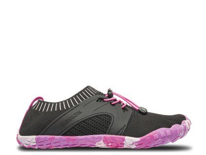 BOSKY Black/pink Barefoot (Velikost 36)