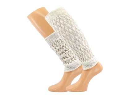 VOXX Návleky dámské zimní NARVIK s merinem a alpakou ČERNÉ (Velikost uni, Barva černá)