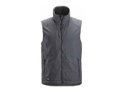 Zimní vesta AllroundWork šedá S Snickers Workwear