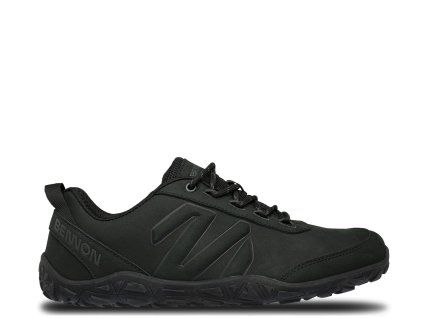 BENNON Barefoot Leather Graphite Black (Velikost 35)