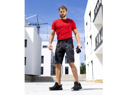 Kraťasy ARDON®CREATRON®CAMO černá (Velikost 46)