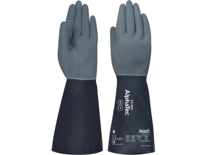 Ansell 53-001 AlphaTec rukavice (Velikost 6)