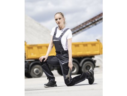 Dámské kalhoty s laclem ARDON®REFIWAN® tmavě šedá (Velikost 34)