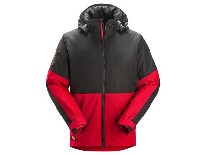 Bunda nepromokavá AllroundWork červená vel. XS Snickers Workwear (Velikost XXL)