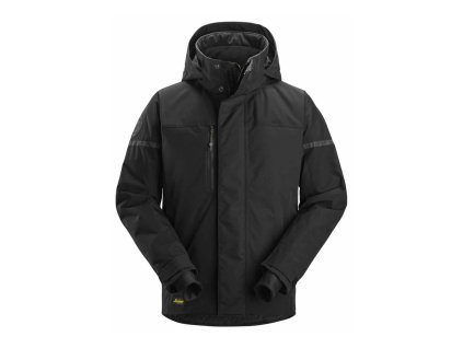Nepromokavá zimní bunda AllroundWork černá XS Snickers Workwear (Velikost XXL)
