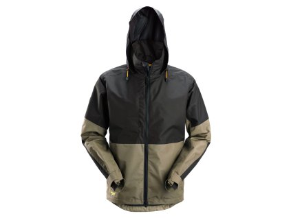 Nepromokavá pracovní bunda khaki  vel. XS Snickers Workwear (Velikost XXL)