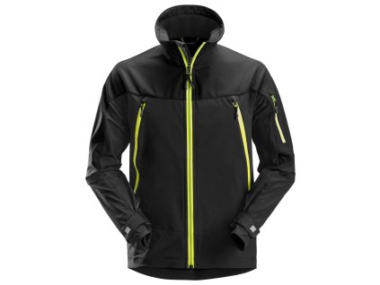 Softshellová bunda FlexiWork Stretch černá vel. M Snickers Workwear (Velikost XXL)