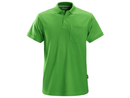 Polokošile s náprsní kapsou světle zelená L Snickers Workwear (Velikost XXL)