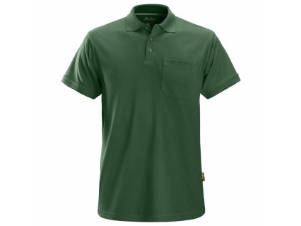 Polokošile s náprsní kapsou tm. zelená vel. S Snickers Workwear (Velikost XXL)