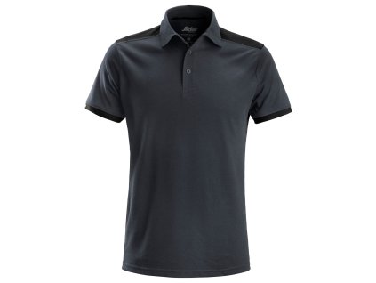 Polokošile AllroundWork šedočerná vel. S Snickers Workwear (Velikost XXL)