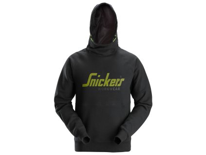 Mikina s kapucí Snickers Workwear černá vel. XS Snickers Workwear (Velikost XXL)