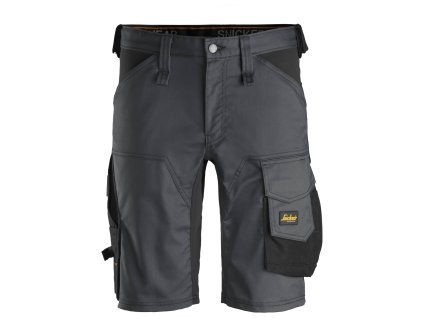 Pracovní kraťasy AllroundWork Stretch šedé Snickers Workwear (Velikost 44)