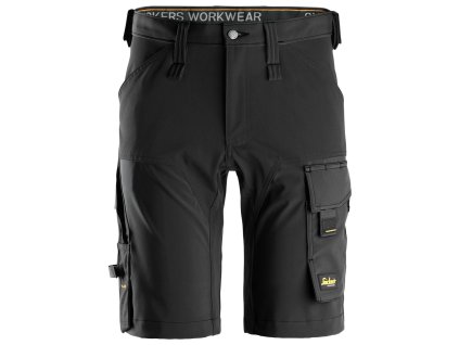 Kraťasy AllroundWork Full Stretch černé Snickers Workwear (Velikost 44)