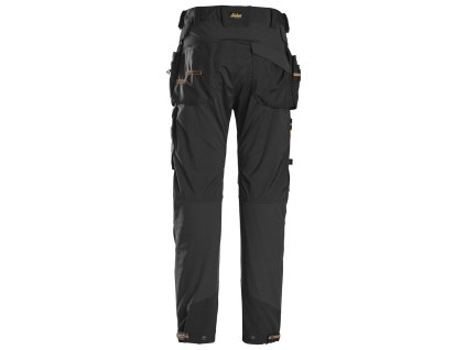 Pracovní kalhoty AllroundWork GORE® Windstopper® černé Snickers Workwear (Velikost 50)