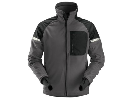 Pracovní bunda AllroundWork fleecová šedá vel. S Snickers Workwear (Velikost XXL)