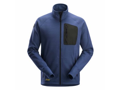 Mikina fleecová FlexiWork modrá XS Snickers Workwear (Velikost XXL)