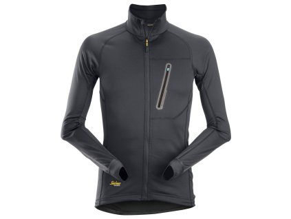 Mikina LiteWork se zipem šedá vel.: S Snickers Workwear (Velikost XXL)