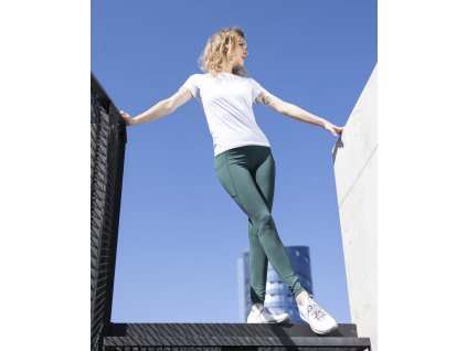 Dámské legíny ARDON®ALBADEW smaragdová (Velikost XS)