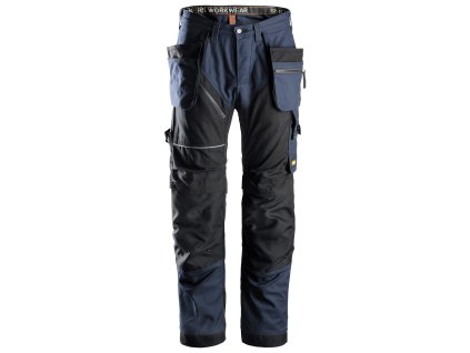 Kalhoty bavlněné RuffWork+ s PK tm. modré vel. 058 Snickers Workwear (Velikost 58)