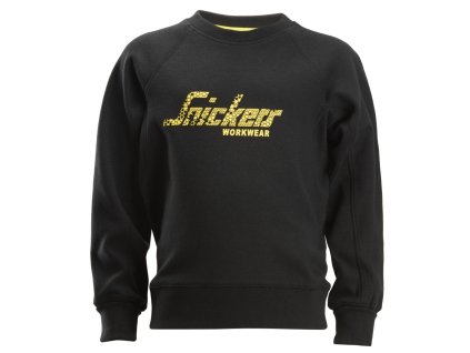 Mikina s logem dětská vel. 146/152 Snickers Workwear (Velikost 146/152)