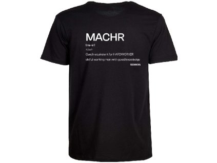 MACHR T-Shirt black (Velikost 2XL 56)